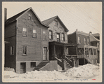 Houses closely constructed in Bound Brook, New Jersey.