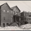 Houses closely constructed in Bound Brook, New Jersey.