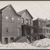 Houses closely constructed in Bound Brook, New Jersey.