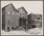 Houses closely constructed in Bound Brook, New Jersey.