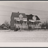 Houses in Manville, New Jersey, showing close construction despite available surrounding land.