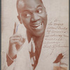 Negro Actor's Guild of America testimonial dinner pamphlet