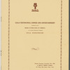 Negro Actor's Guild of America testimonial dinner pamphlet
