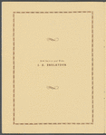Negro Actor's Guild of America testimonial dinner pamphlet