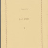 Negro Actor's Guild of America testimonial dinner pamphlet