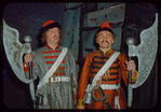 Chorus members in costume for Khovanshchina at the Metropolitan Opera