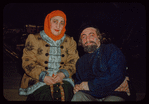Chorus soprano Rae Calitri and chorus tenor Frank D'Elia in costume for Khovanshchina at the Metropolitan Opera