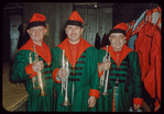 Musicians in costume for Khovanshchina at the Metropolitan Opera