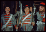 Chorus members in costume for Khovanshchina at the Metropolitan Opera