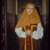 Dancer Gudrun Lober in costume for Khovanshchina at the Metropolitan Opera