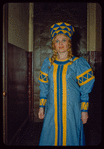 Unidentified performer in costume for Khovanshchina at the Metropolitan Opera