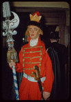 Unidentified performer in costume for Khovanshchina at the Metropolitan Opera