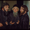 Chorus members in costume for Khovanshchina at the Metropolitan Opera