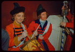 Dancers in costume for Khovanshchina at the Metropolitan Opera