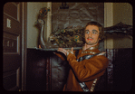 Dancer Matthew Vittucci in costume for Khovanshchina at the Metropolitan Opera