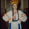 Chorus soprano Matilda Zilz in costume for Khovanshchina at the Metropolitan Opera
