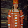 Chorus soprano Barbara Lewis in costume for Khovanshchina at the Metropolitan Opera