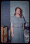Astrid Varnay in costume for Siegfried at the Metropolitan Opera