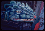 Dragon prop in Siegfried at the Metropolitan Opera