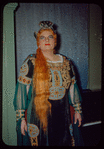 Margaret Harshaw in costume for Lohengrin at the Metropolitan Opera