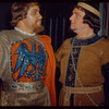 Frank Guarrera and Paul Franke in costume for Lohengrin at the Metropolitan Opera