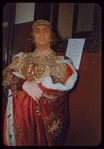 Dezső Ernster in costume for Lohengrin at the Metropolitan Opera