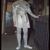 Unidentified performer in costume for Lohengrin at the Metropolitan Opera