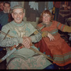 Chorus members during a Metropolitan Opera tour of Lohengrin
