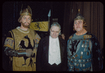 Hugh Thompson, conductor Fritz Stiedry, and Herbert Janssen during a Metropolitan Opera tour of Lohengrin