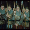 Supernumeraries during a Metropolitan Opera tour of Lohengrin