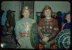 Chorus members during a Metropolitan Opera tour of Lohengrin