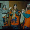 Musicians during a Metropolitan Opera tour of Lohengrin