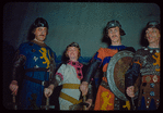 Chorus members during a Metropolitan Opera tour of Lohengrin