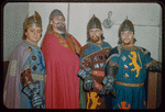 Norman Scott, Gabor Carelli, Paul Franke, and Algerd Brazis during a Metropolitan Opera tour of Lohengrin