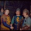 Chorus members during a Metropolitan Opera tour of Lohengrin
