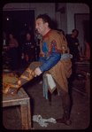 Unidentified performer during a Metropolitan Opera tour of Lohengrin