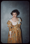Dancer Lorraine Ammerman in costume for Lucia di Lammermoor at the Metropolitan Opera