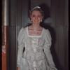 Chorus alto Yvonne Andlauer in costume for Lucia di Lammermoor at the Metropolitan Opera
