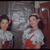 Dancers in costume for Lucia di Lammermoor at the Metropolitan Opera