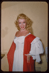 Lily Pons during a Metropolitan Opera tour of Lucia di Lammermoor