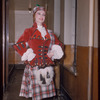Dancer during a Metropolitan Opera tour of Lucia di Lammermoor
