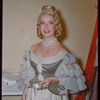 Lily Pons during a Metropolitan Opera tour of Lucia di Lammermoor
