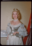 Lily Pons during a Metropolitan Opera tour of Lucia di Lammermoor