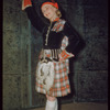 Dancer Gisela Weidner during a Metropolitan Opera tour of Lucia di Lammermoor