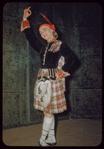 Dancer Gisela Weidner during a Metropolitan Opera tour of Lucia di Lammermoor