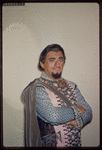 Jan Peerce in costume for La forza del destino at the Metropolitan Opera