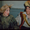 Chorus soprano Rae Calitri and chorus tenor Spartaco Pistori during a Metropolitan Opera tour of La forza del destino