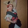 Dancer Gisela Weidner during a Metropolitan Opera tour of La forza del destino