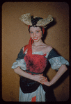 Dancer Suzanne Ames during a Metropolitan Opera tour of La forza del destino