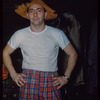 Percussionist Abraham Marcus during a Metropolitan Opera tour of La forza del destino